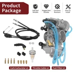 Carburetor Throttle Cable Fuel Filter 2005 For Kawasaki KX250F 54012-0138. Fixed Price $98.99.