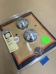 Nos Harley-davidson Chrome Billet Front Axle Covers 43643-04 Vrsca. Fixed Price $32.00.
