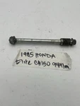 Oem 1985 Honda Elite CH150 Deluxe Front Wheel Axle Nut & Spacer 44301-170-000. Fixed Price $14.95.