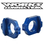 Works Connection Elite Axle Blocks For 2003-2005 Kawasaki KX125 Drive Zo. Fixed Price $87.69.