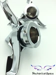 Premium Chrome Spun Blade Spinning Front Axle Cap Nut Cover Harley Dyna Touring. Fixed Price $69.98.