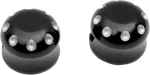 Covingtons Axle Caps Gloss Black Powdercoat Front C0011-B. Fixed Price $115.95.