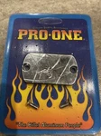 Harley Chrome Billet Front Brake Master Cylinder Cap Cover 72-81 Ironhead Shovel. Fixed Price $29.99.
