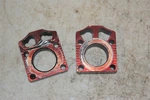 Yamaha Yz 250F 125 450F Wr Chain Adjuster Axle Blocks Billet 06-08. Fixed Price $11.95.