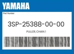 Yamaha Genuine Puller, Chain 1 3SP-25388-00-00. Fixed Price $51.97.