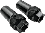 Joker Machine 10-800B Black Anodized Axle Adjuster For Harley Sportster 05-21. Fixed Price $43.95.
