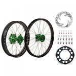 Tusk Impact Complete Front/rear Wheel Package 1.60 X 21 2.15 18 Black. Fixed Price $788.29.