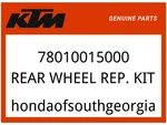 Ktm Oem Part 78010015000 Rear Wheel Rep. Kit. Fixed Price $133.39.