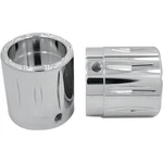 Avon Axle Nut Covers/caps 1" (one Pair) For H-d Motorcycles (rival Chrome). Fixed Price $76.50.