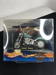 Hot Wheels Harley-davidson Motor Cycles 2001 Softail Deuce Turquoise 1:18 Die-ca. Fixed Price $9.89.