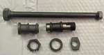 Harley Panhead Ul Parkerized Rear Axle Kit 48-57 Rigid Frame Welded Hex. Fixed Price $159.95.