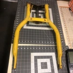 1982 Yamaha YT125 Tri Moto Front Fork Assembly 4U3-23101-00-26 Top Clamp Stem. Fixed Price $89.99.