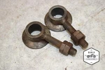 1971 Harley Sprint Rear Axle Chain Adjusters Sx 350 Aermacchi S11-4249.XX. Fixed Price $20.00.