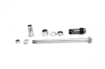 Chrome Rear Axle Kit Fits Harley Davidson 44-0562. Fixed Price $111.83.