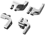 Kuryakyn Driver Floorboard Relocation Brackets Chrome #4588 Harley Davidson. Fixed Price $151.99.