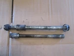 1982 Kawasaki Spectre Front Rear Axles Axels Spacer Nut. Fixed Price $28.99.