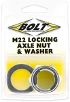 Bolt Locking Axle Nut And Washer AXN22. Fixed Price $6.43.