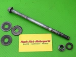 1998 Kawasaki Oem Front Axle Bolt Shaft Pivot Rod Washer Nut Set. Fixed Price $12.30.