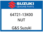 Suzuki Oem Part 64721-13K00 Nut, Rear Axle. Fixed Price $15.58.