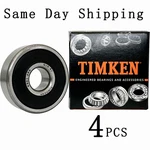 4PCS Timken 6301-2RS 12X37X12MM Double Rubber Seal Ball Bearings 6301RS. Fixed Price $19.52.