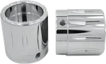 Avon Rival Chrome 1" Front Axle Nut Covers 2007-2020 Harley Dyna Touring Softail. Fixed Price $85.95.