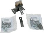 Drag Specialties Black Ez Glide Front Backrest Mount 88-15 Harley Flht Fltr Flhx. Fixed Price $95.95.