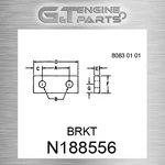 N188556 Brkt Fits John Deere (surplus Open Box). Fixed Price $59.65.