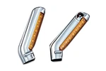 Kuryakyn Auxiliary Lighted Led Hd Oem Short Stem Mirror Cover -0641-0161. Fixed Price $39.95.