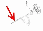 Rear Axle Harley-davidson Softail Rocker & Breakout 41347-08. Fixed Price $155.75.