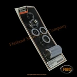 Colony 2512-7, "smooth" Rear Axle Spacer Kit, 2008-UP Softail, P/n 41242-08. Fixed Price $57.94.