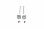 Chrome Rear Axle Adjuster Kit For Harley Davidson By V-twin. Fixed Price $43.48.