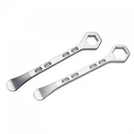 Tusk Aluminum Tire Iron With Axle Wrench Kit 27MM And 32MM 1629570007. Fixed Price $48.66.