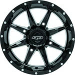 Quad Boss Slicer Wheels 18X7, 4/137, 4+3 Gloss Black/machined 608590. Fixed Price $186.99.