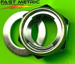 Rear Axle Nut For Kx, Kdx 1985-88. Replaces Part # 92015-1461. Fixed Price $9.99.