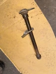 83,84 Honda XL-200R Oem Rear Axle And Adjusters, 42301-KB9-000. Fixed Price $25.00.