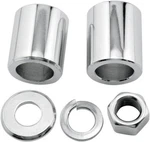 Colony Axle Spacer/nut Kit Front Chrome #9993-5 Harley Davidson Softail/dyna. Fixed Price $41.70.