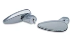 Kuryakyn 1810 Chrome Teardrop Fairing Mount Mirrors Harley Touring 2014-UP. Fixed Price $45.99.