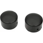 Drag Specialties Axle Caps Gloss Black Front 08-19 Flt W16-0331GB. Fixed Price $53.51.