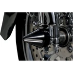 Choppers Axle Caps Black Cut Spike LA-7813-00B. Fixed Price $123.63.