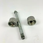 Ktm 640 Duke Ii LC4 1998-2007 Rear Wheel Spindle With Chain Adjusters Eccentrics. Fixed Price $45.17.