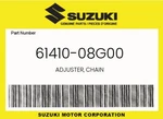 Suzuki Genuine Adjuster, Chain 61410-08G00. Fixed Price $32.08.