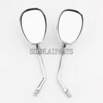 Chrome Rearview Mirrors For Suzuki Boulevard C50 C90 C109R M50 M90 M190R S40 S50. Fixed Price $33.06.