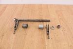 1972 Honda CL350 Rear Axle With Spacers And Adjusters Nut. Fixed Price $99.00.