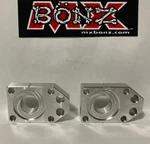 KLX140 Rear Wheel Axle Blocks Kawasaki 2008-2025 Chain Adjuster. Fixed Price $34.95.