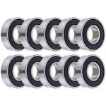 Niche Wheel Bearing 6001-2RDQE6 12X28X8MM Single Row Deep Groove 10 Pack. Fixed Price $33.95.