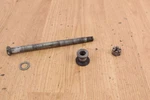 1984 Yamaha XT250 Front Axle. Fixed Price $34.00.