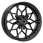 Arlen Ness Gloss Black Fat Factory Forged 18X5.5 Front Wheel Kit 91-650. Fixed Price $1349.95.