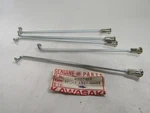 Kawasaki Nos New 41027-012 Rear Inner Spoke Assembly (5) W1SS W2SS W2TT. Fixed Price $15.48.