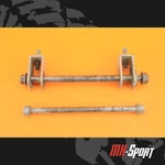 02-18 2012 Oem Front Rear Shaft Bolt Set Adjusters. Fixed Price $69.99.