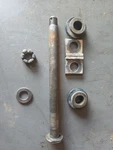1993 Kawasaki KX250 Oem Rear Axle Back Wheel Rim Pivot Bolt Axel Assy 41068-1343. Fixed Price $30.00.